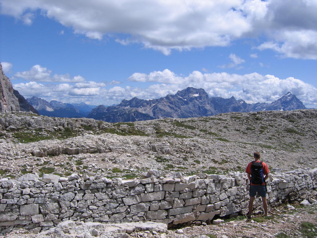 Old Trench on Col dei Bos