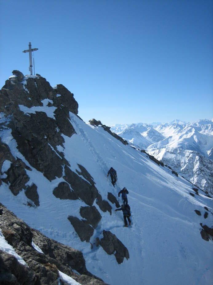 The Summit of the Dreilander Spitz