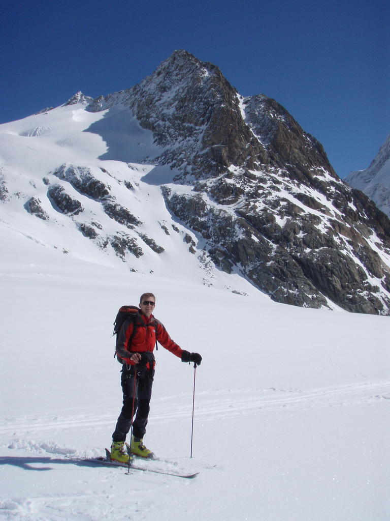 Jim on the Jungfraufirn