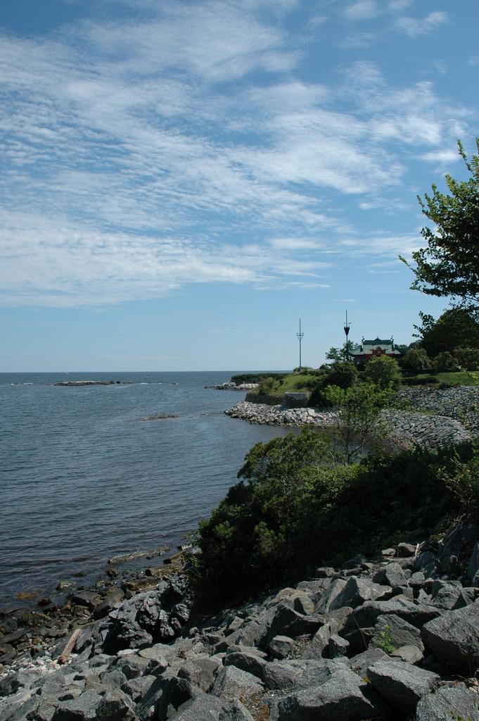 The walk to Breakers