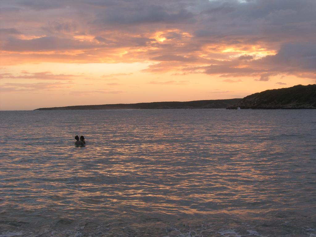 Tami and Jim in the sea