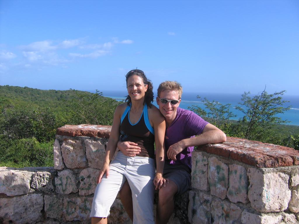 Tami and Jim at the lookout