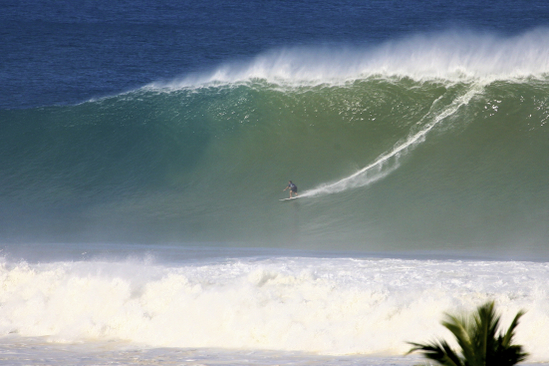 Huge waves on the last day