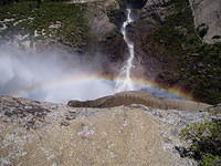 top of Yosemite falls