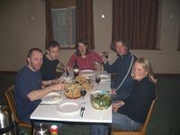 Dinner at the Hohenklinik 2004-02