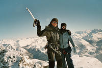 Jim and Lissie on the summit