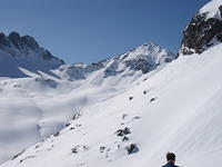 View towards Raduner Rothorn