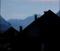 View From the Balcony in Bovec